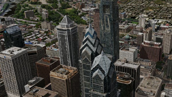 3D building data of center city Philadelphia, PA