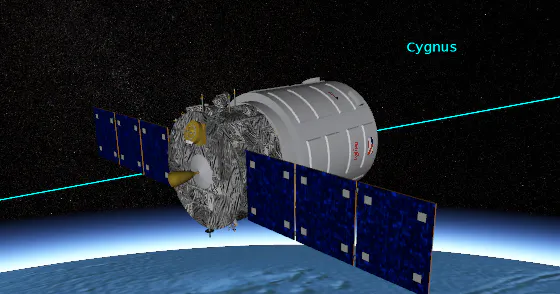 First Step Cygnus Cygnus Mission Demo – Cesium