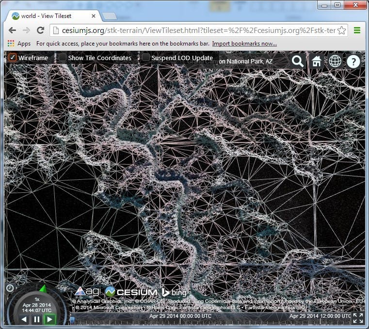 Terrain server