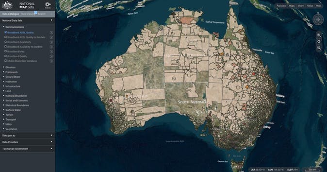 Using Cesium for Map-Based Access to Australian Spatial Data with ...