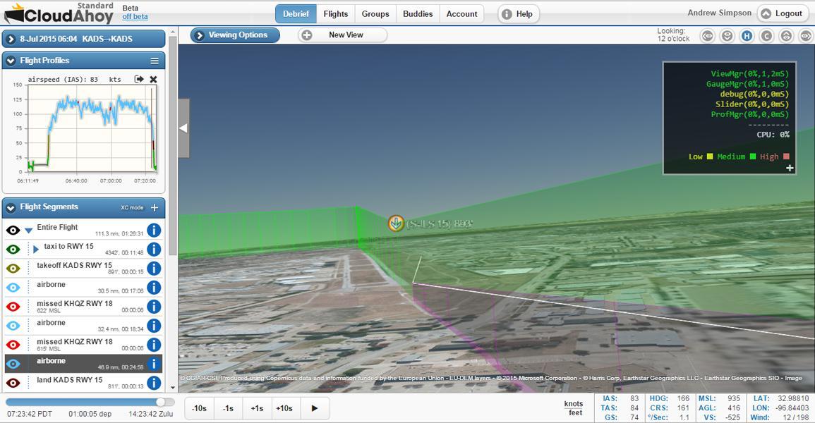 CloudAhoy Migration to Cesium – Cesium