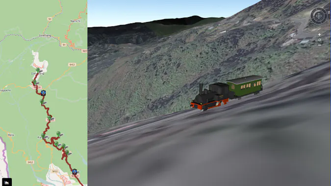 Virtual Train Ride Take Virtual Train Rides Throughout the World with Geoglyph Rail – Cesium