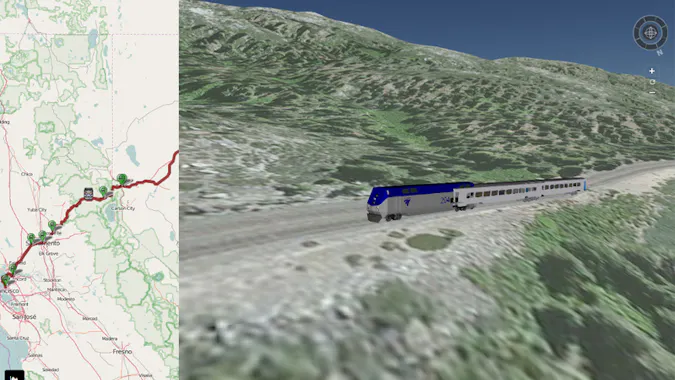 Virtual Train Ride Take Virtual Train Rides Throughout the World with Geoglyph Rail – Cesium