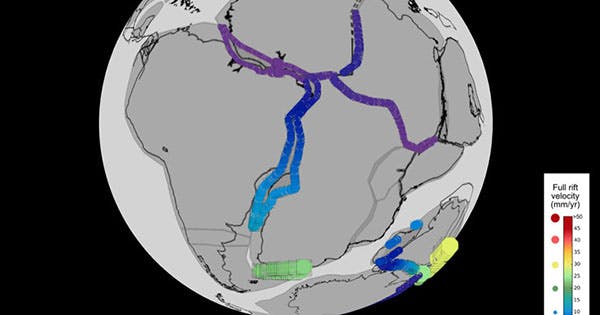 Rift Velocity Database Visualizes the Speed of Continental Rifting over ...