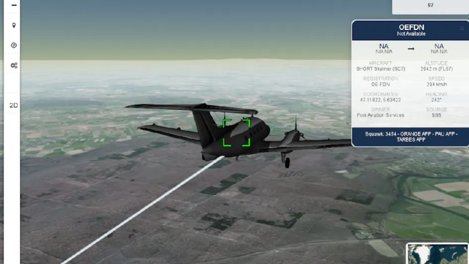 Free and Open-Source Live Flight Tracking with FlightAirMap – Cesium