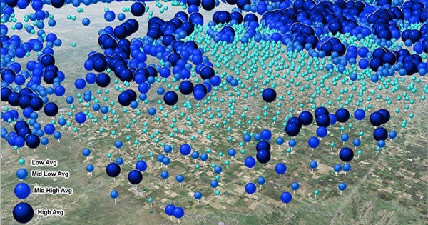 An Interactive Representation of Texas Groundwater Levels Over Time