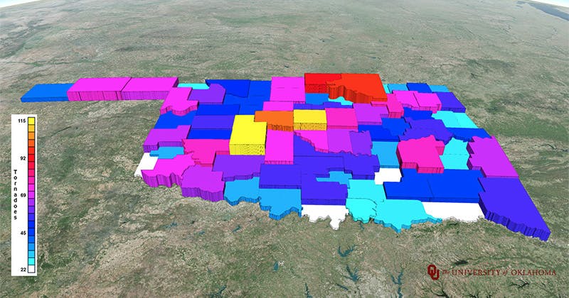 Oklahoma Tornado Totals