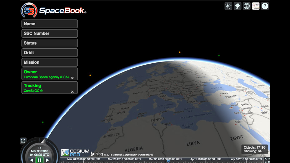 ComSpOC™: A Space Situational Awareness Facility That Tracks Satellite ...