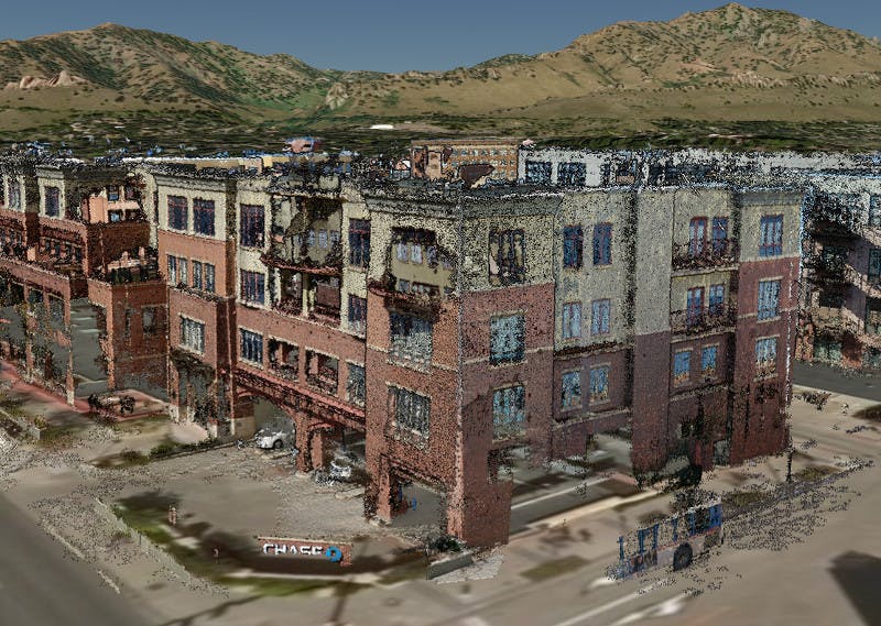 A bank in Boulder, Colorado.