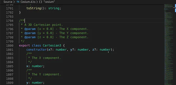 CesiumJS Adds Official TypeScript Type Definitions – Cesium