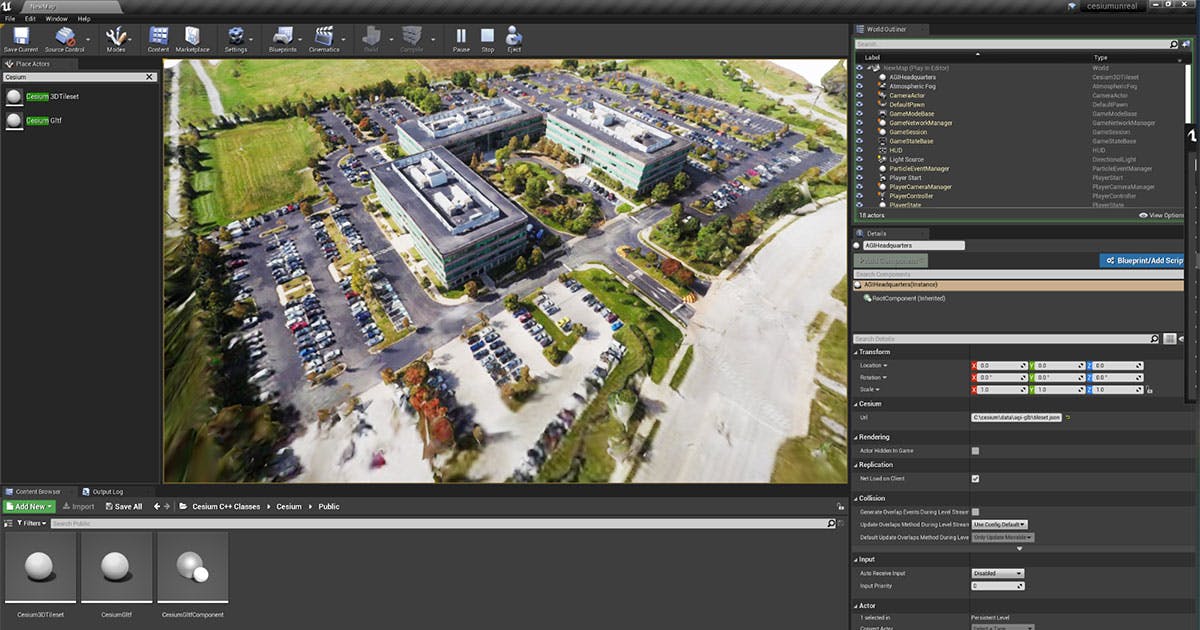 Announcing Our Collaboration With Epic Games To Create Cesium For Unreal Engine Cesium