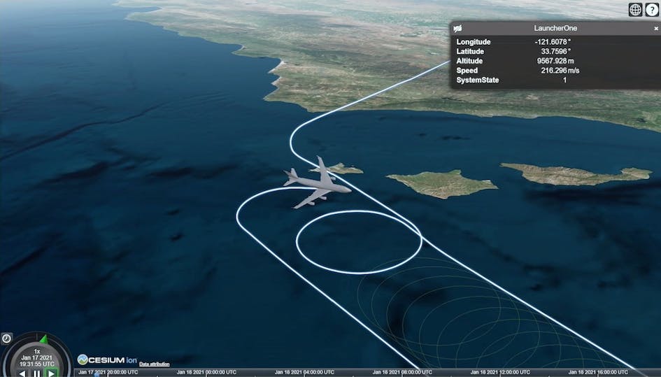 Cesium Supports Virgin Orbit's Successful Satellite Launch – Cesium