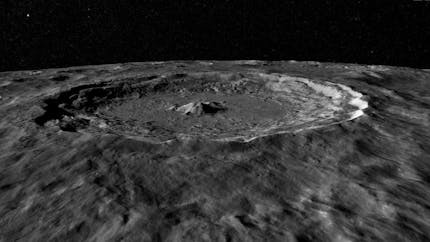 Lunar terrain in CesiumJS