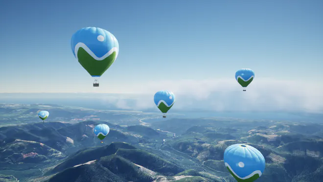 Balloons in Cesium for Unreal
