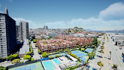 3D photogrammetry of San Francisco, California from Aerometrex, now available on Cesium ion