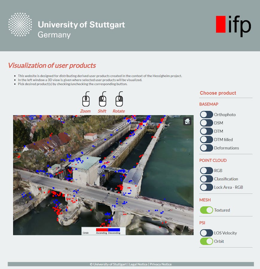 IFP persistent scatterer