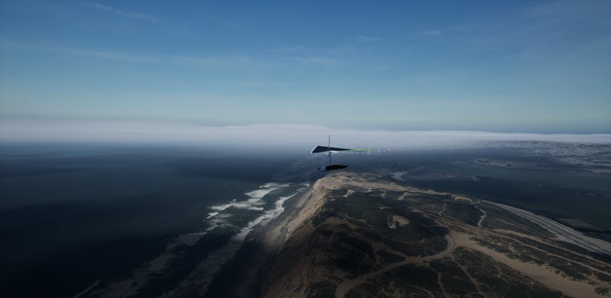 Hang glider in Freeflight Experience