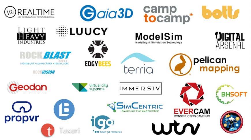 Organizations from around the world have been recognized as Cesium Certified Developers.
