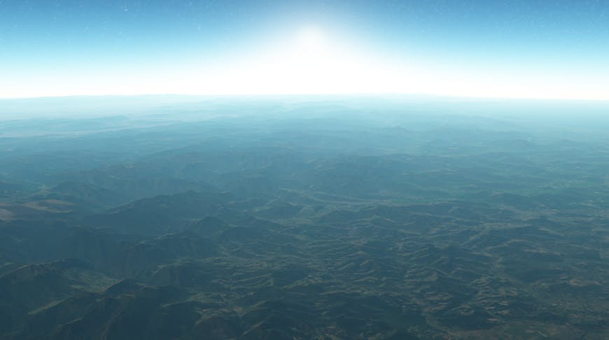 CesiumJS atmosphere