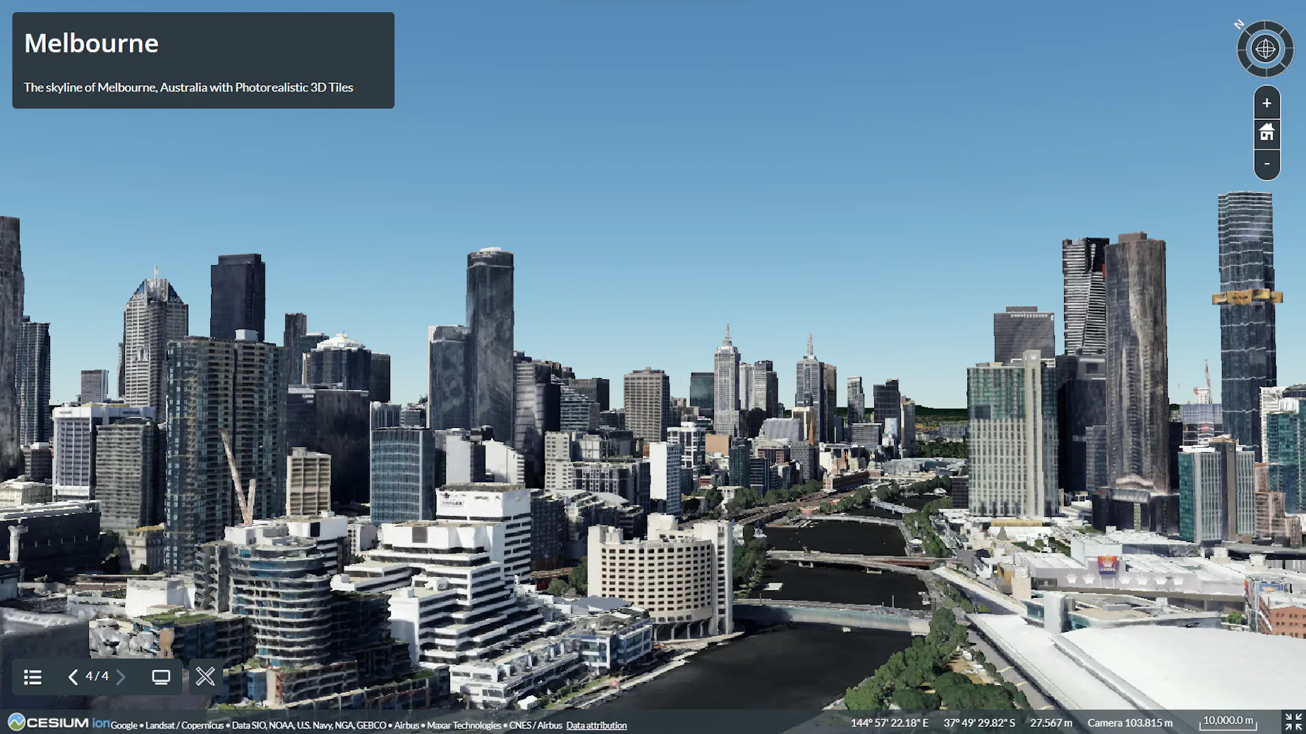 Google Maps Platform Photorealistic 3D Tiles – Cesium