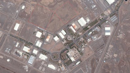 Tunneling at Natanz (Maxar SitRep Cesium Story)