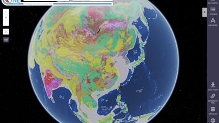 Bedrock age of Earth in OneGeology
