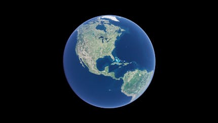 The globe in Cesium for Unreal