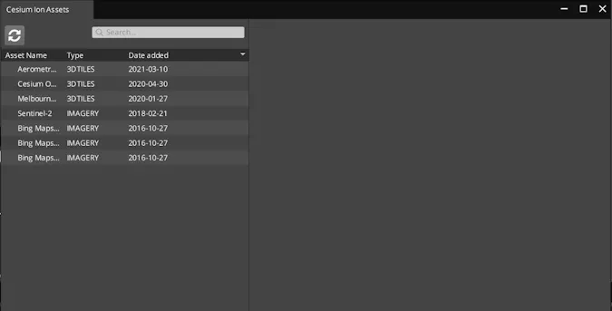 Adding Datasets – Cesium
