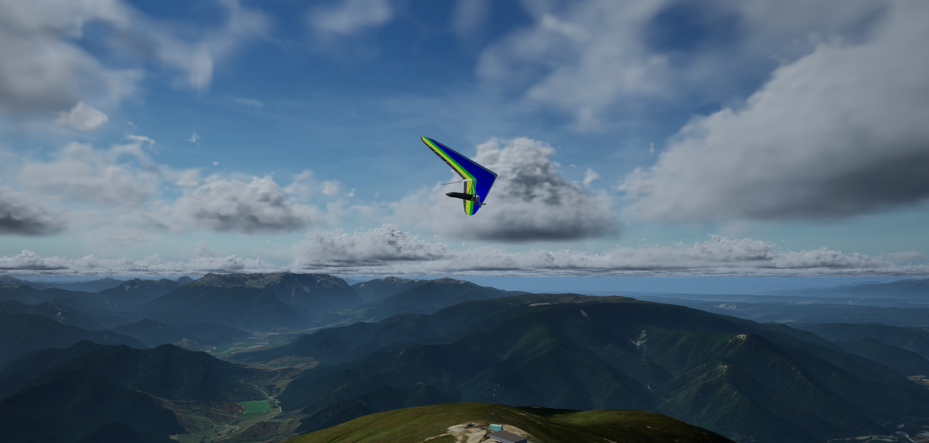 Hang glider in Freeflight Experience