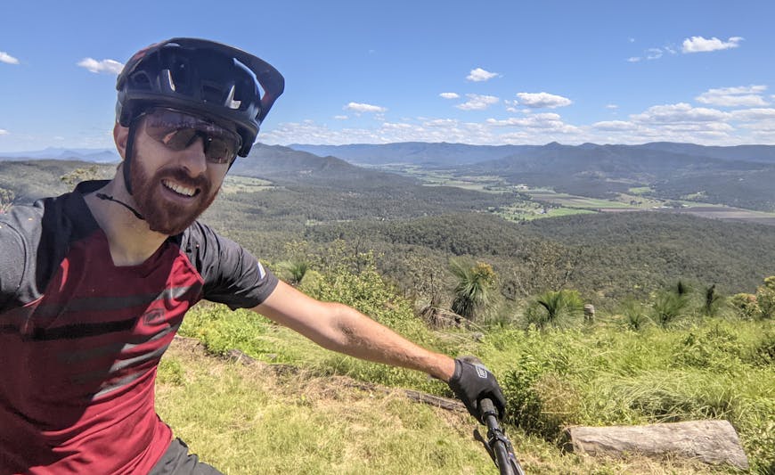 Ryan Veenstra mountain biking