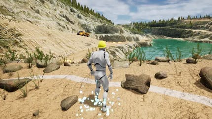 Smart Construction in the Metaverse - Construction site in Cesium for Unreal