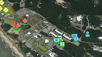 Cesium 3D Cop Mission Support Demo