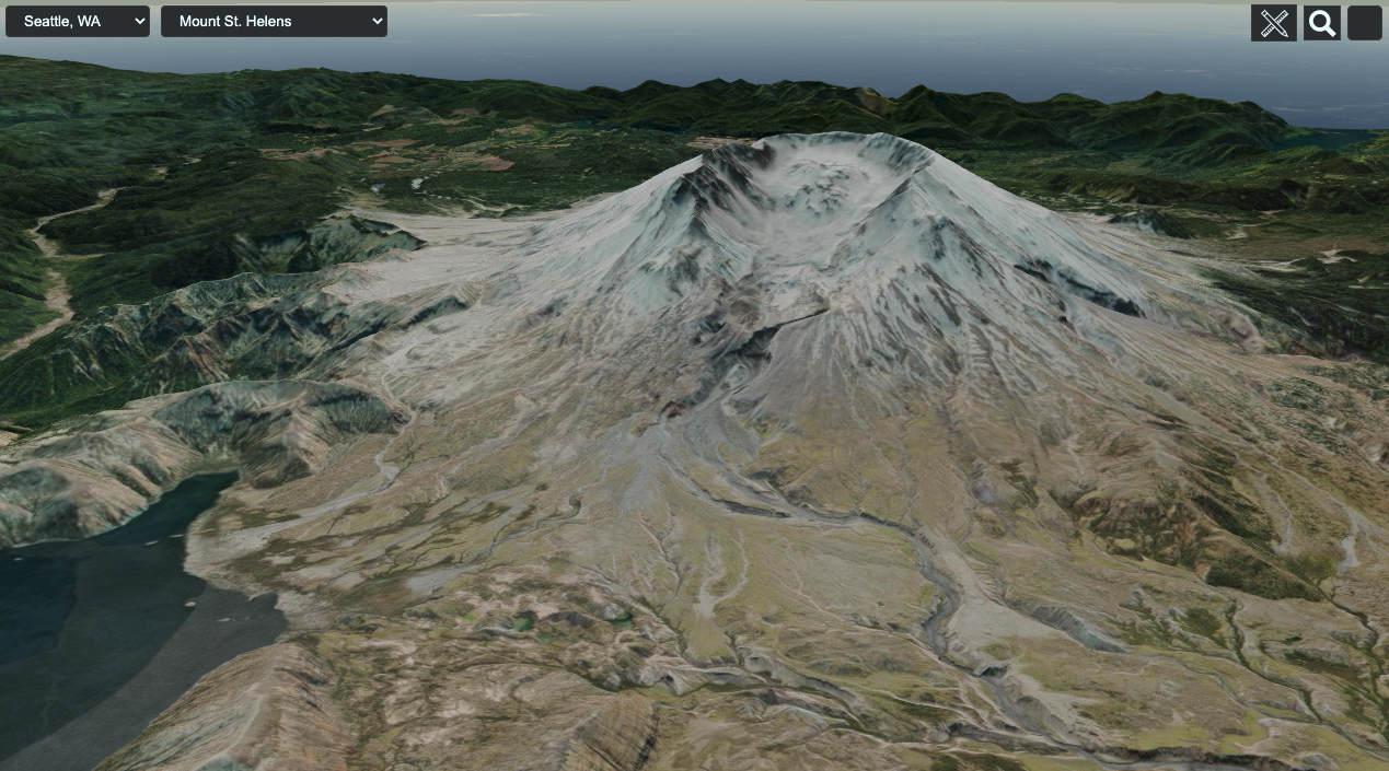 Maxar 3D Surface Mesh - Cesium Mission Support Demo