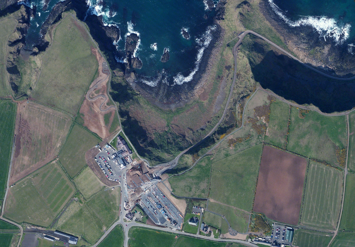 Bing Maps Imagery of Ireland visualized in Cesium