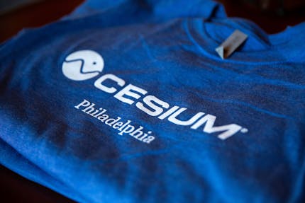 Cesium team tee shirt