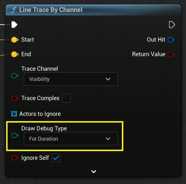 Cesium for Unreal tutorial: Visualize Mesh Features and Metadata. Return to the LineTraceByChannel node. Change the Draw Debug Type to For Duration.