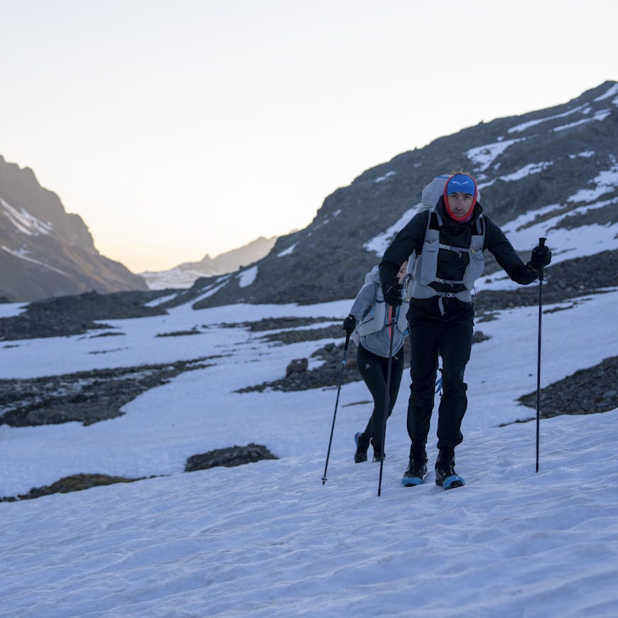 Hikers in the Red Bull X-Alps