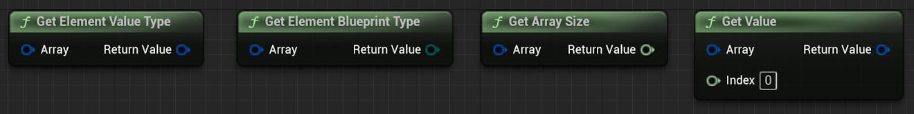 Cesium for Unreal tutorial: Upgrade to 2.0 Guide. The Blueprints available to act on a CesiumPropertyArray.