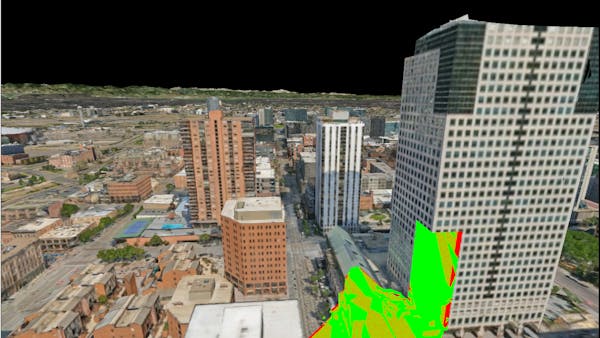 Buildings loading in Cesium for Unreal with depth test