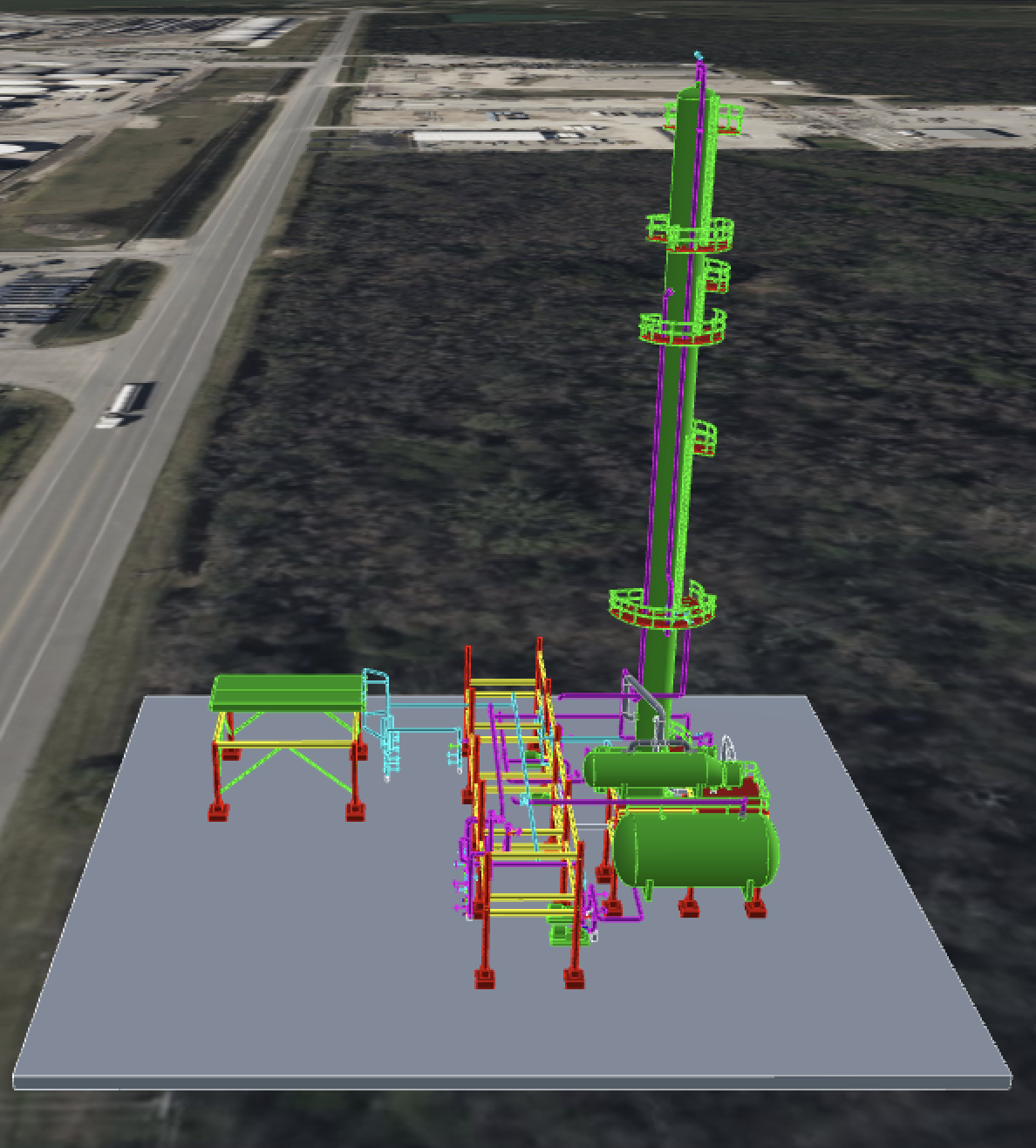 Visible edges rendering in CesiumJS alongside surfaces