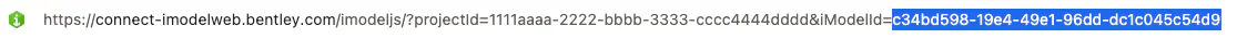 URL of iModelID