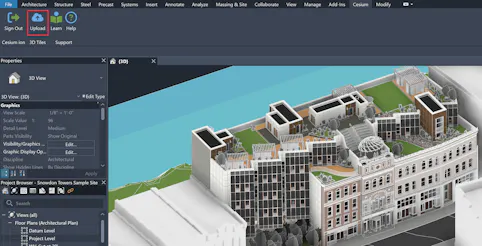 Cesium ion for Autodesk Revit Quickstart – Cesium
