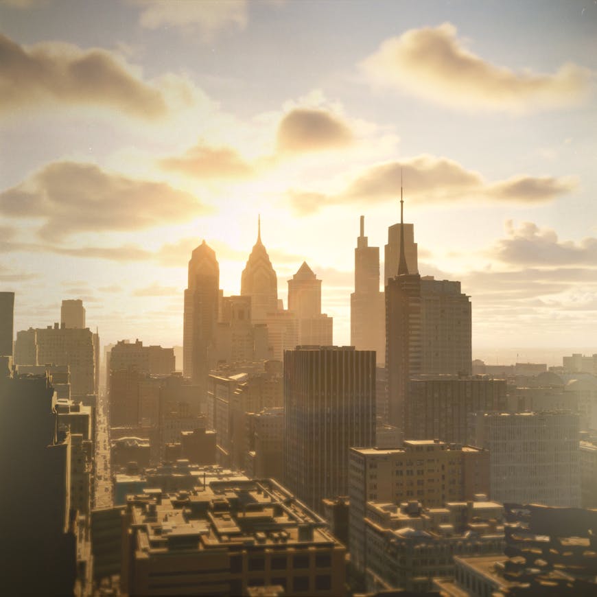 Philadelphia via Cesium for Unreal and Google Photorealistic 3D Tiles