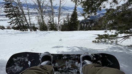Klaus Konarkowski snowboarding