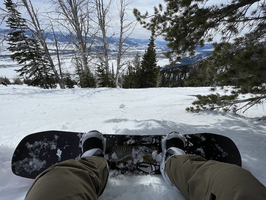 Klaus Konarkowski snowboarding