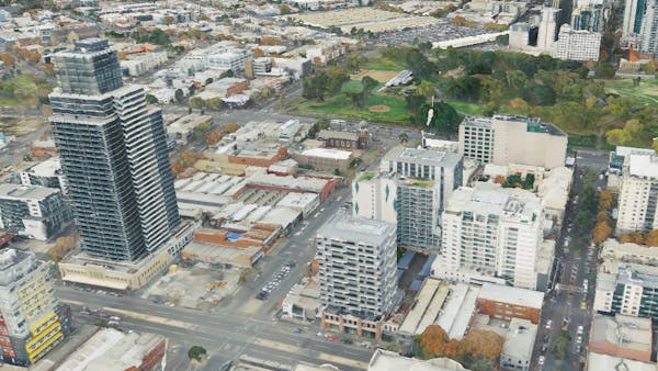 3D buildings from Melbourne in QGIS