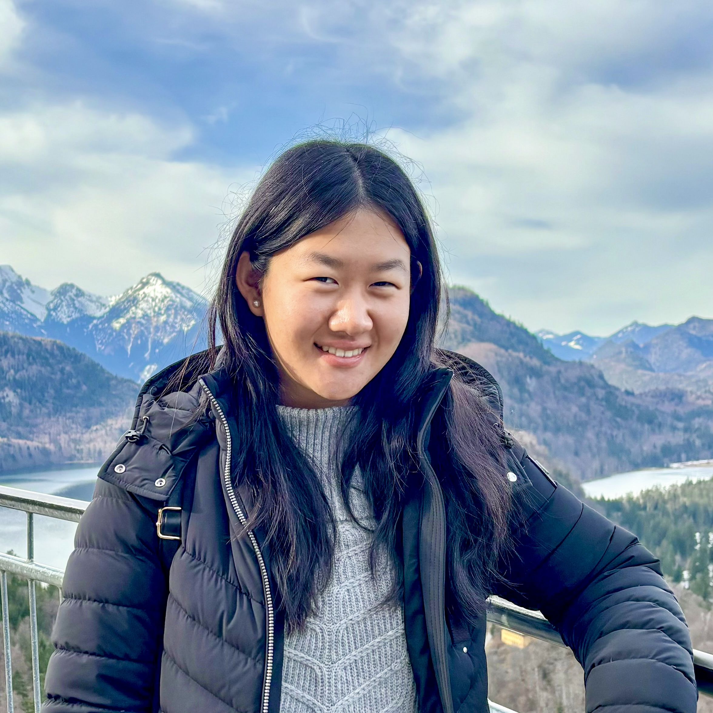 Yuhan Liu, 2024 Cesium research intern, in Switzerland
