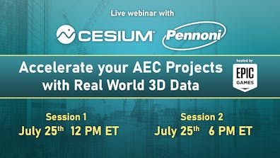 Free live webinar hosted by Epic Games. Accelerate your AEC Projects with Real World 3D Data