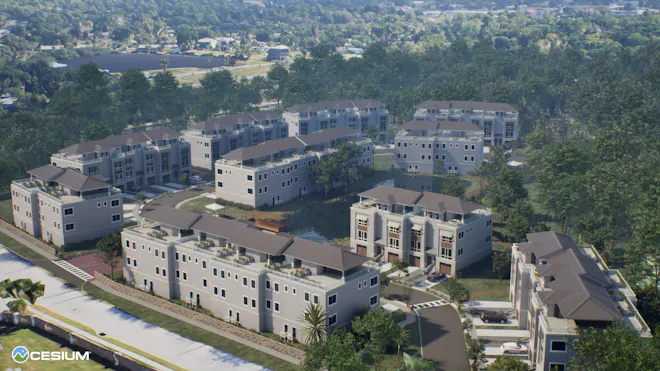 Proposed condominiums set against the expansive Florida Gulf Coast. Courtesy Pennoni.