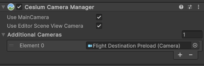 Use the new Cesium Camera Manager component to control which cameras are used for 3D Tiles culling and level of detail.